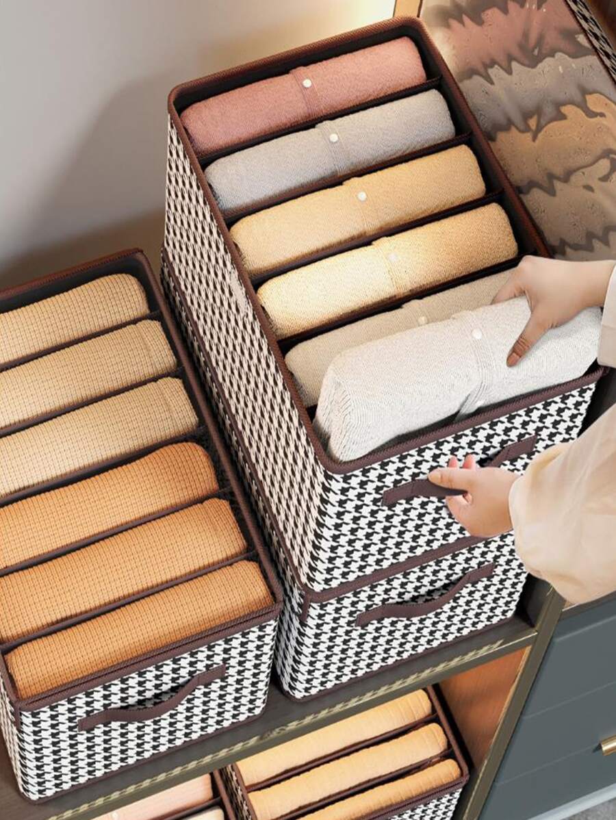 3 Boite de rangement pour vêtements