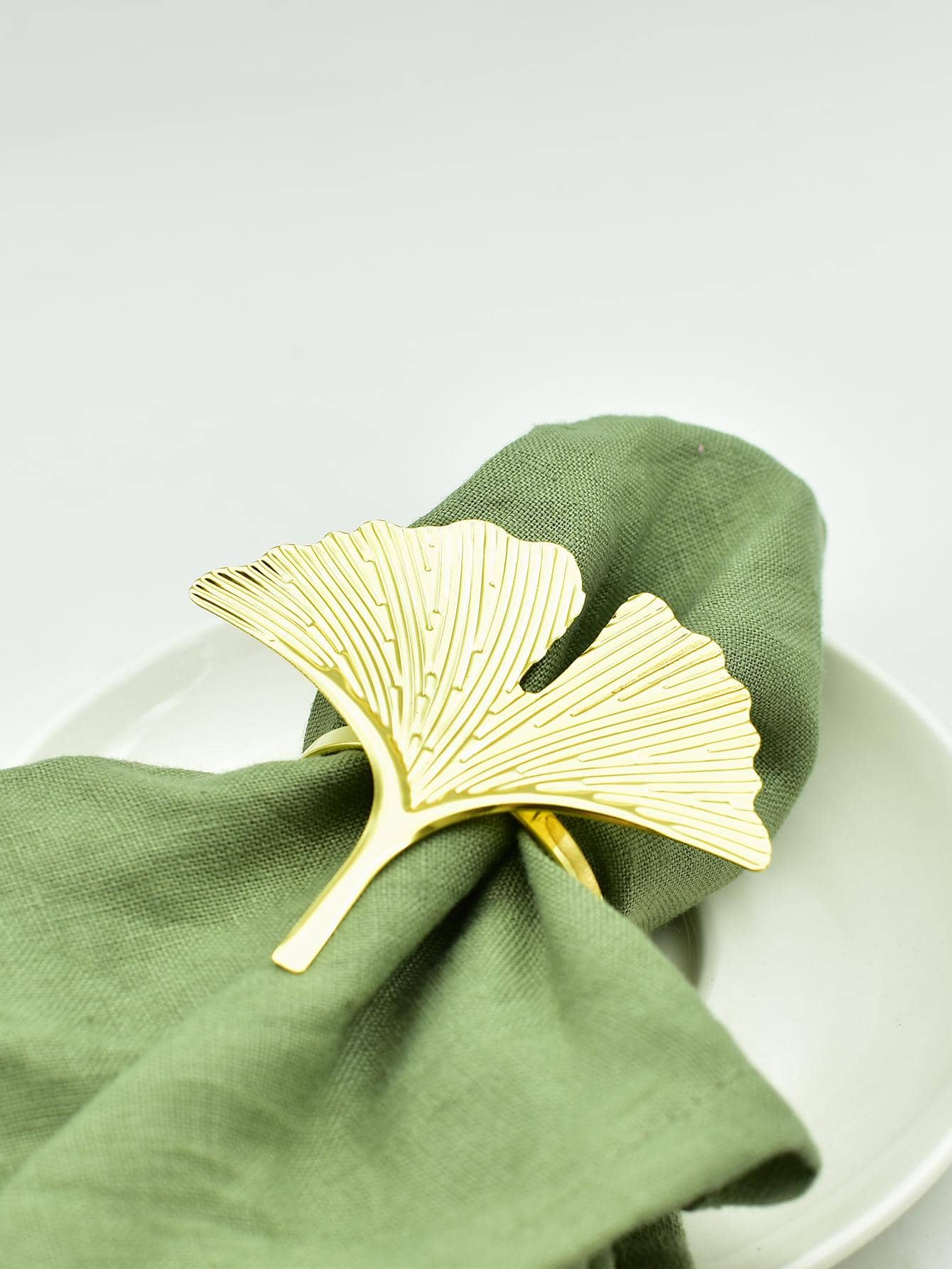 Lot de 6 anneaux de serviette en mariage, et décoration de table à manger