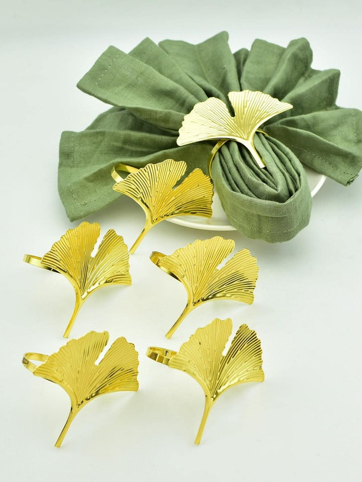 Lot de 6 anneaux de serviette en mariage, et décoration de table à manger