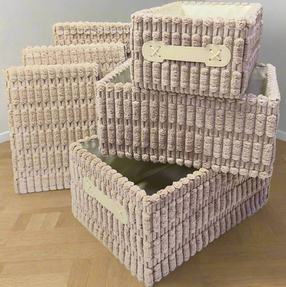 Apportez ordre et élégance à votre intérieur grâce au set de 3 boîtes de rangement