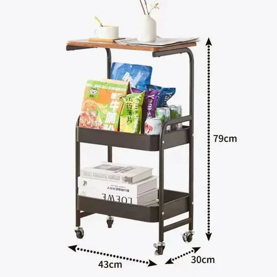 Chariot de Rangement Multifonctionnel