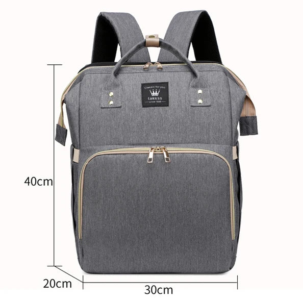 Sac à Dos à Langer Multifonction 3 en 1 avec Table à Langer Intégrée