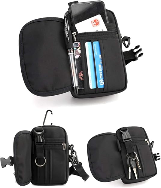 Sac Bandoulière pour Hommes – Compact, Élégant et Pratique – Idéal pour Travail, Voyage et Quotidien