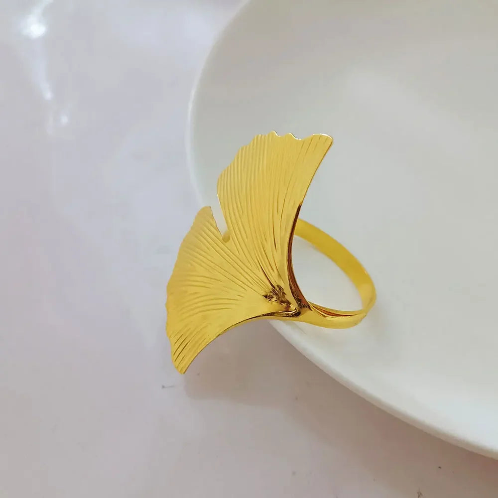 Lot de 6 anneaux de serviette en mariage, et décoration de table à manger