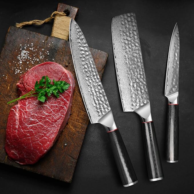 Japonaise Kitchen Knife Set Precision and Elegance for Chefs