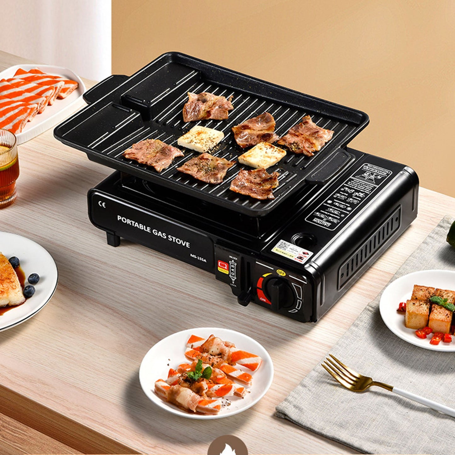 Cuisinière à Gaz Portable : Compacte, Pratique, Indispensable