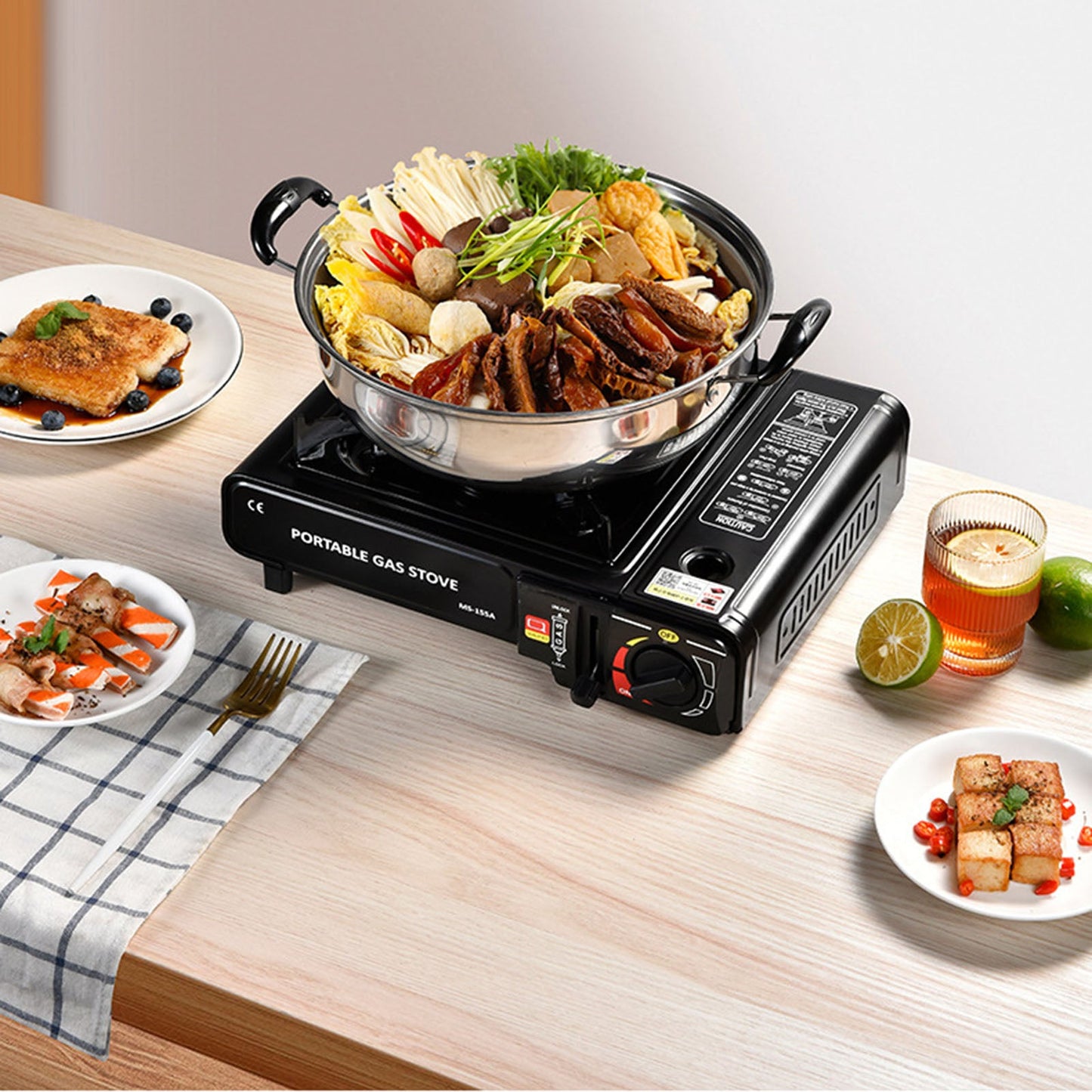 Cuisinière à Gaz Portable : Compacte, Pratique, Indispensable