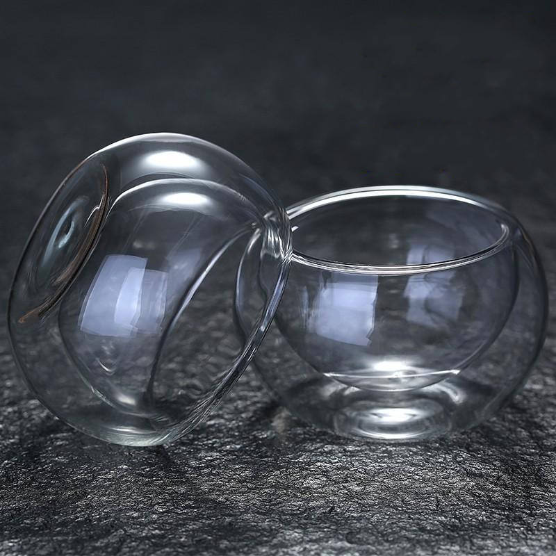 Tasses à Thé en Verre Double - Élégance et Praticité pour une Dégustation de Thé Exceptionnelle