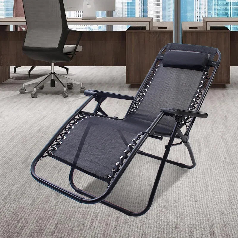 Chaise de Jardin Inclinable à Gravité Zéro – Confort Ergonomique Extérieur