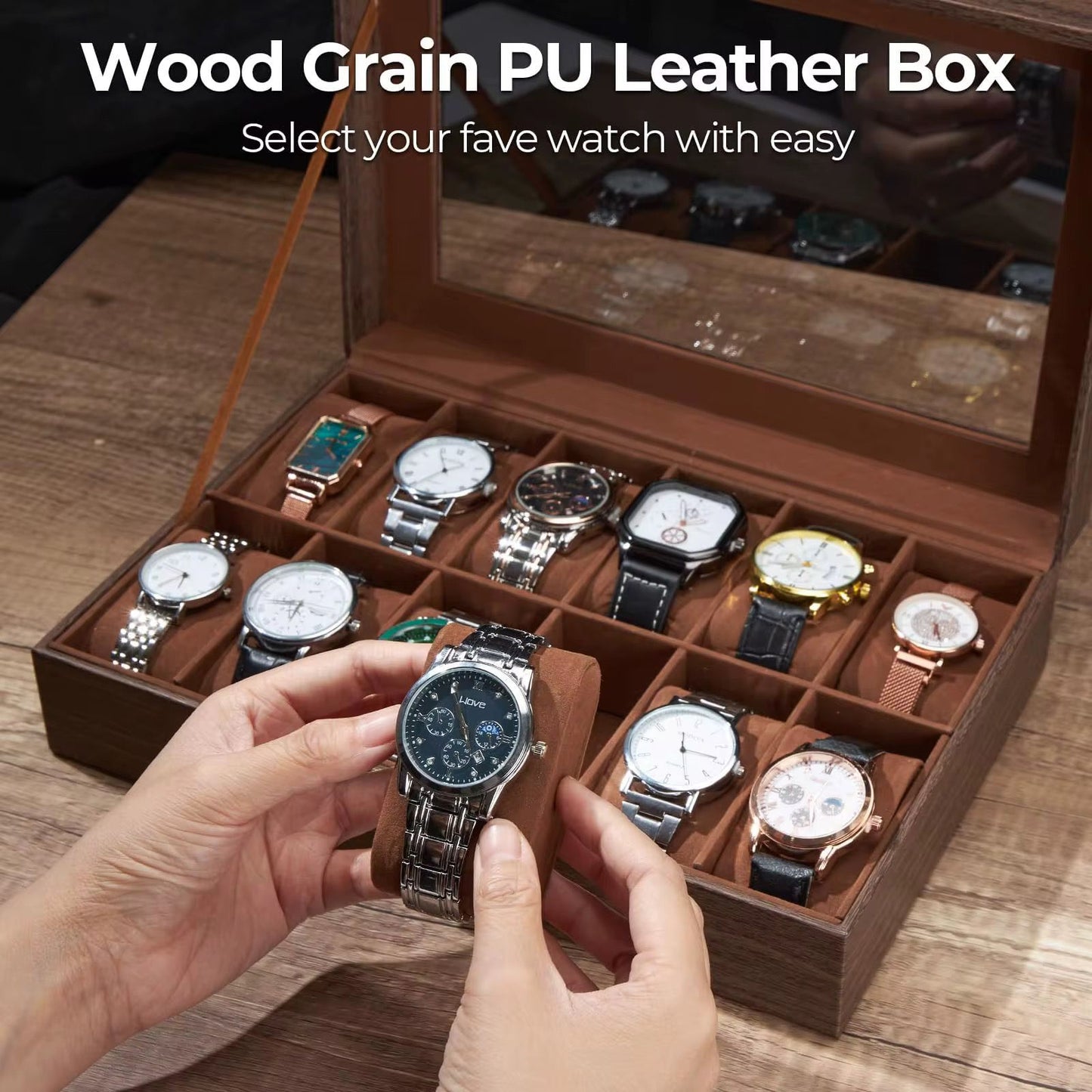 Boîte Montres Élégante