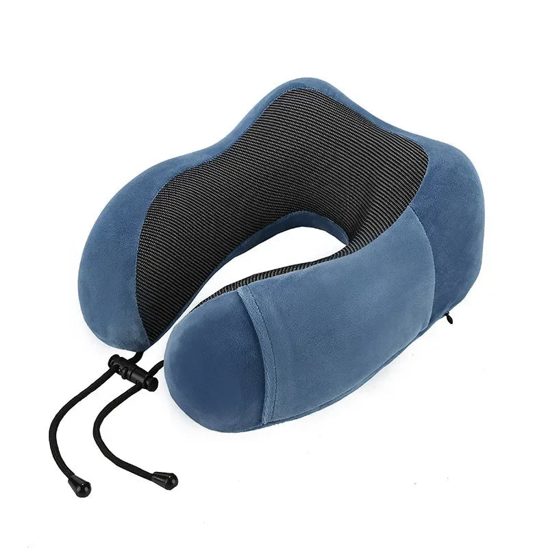 Oreiller en U à Mémoire de Forme – Soutien Cervical & Confort de Voyage