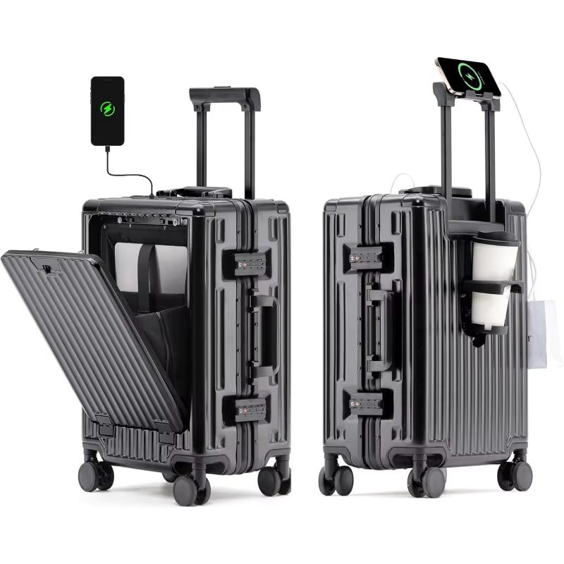 Valise Cabine Intelligente – Design Élégant & Fonctionnalités Pratiques