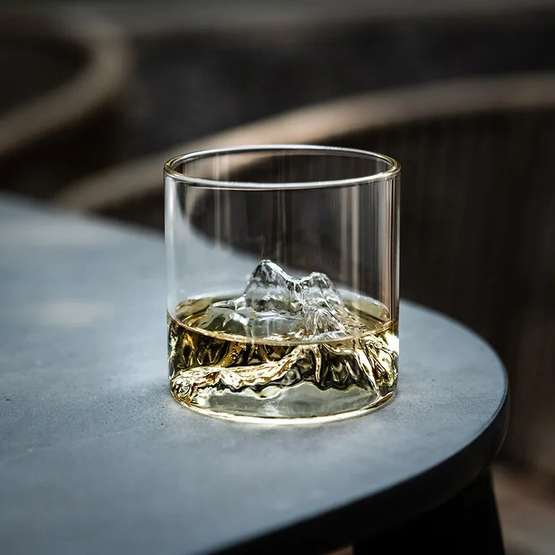 6 Tasses Japonaises Inspirées des Montagnes enneigées et des Icebergs 180 ml