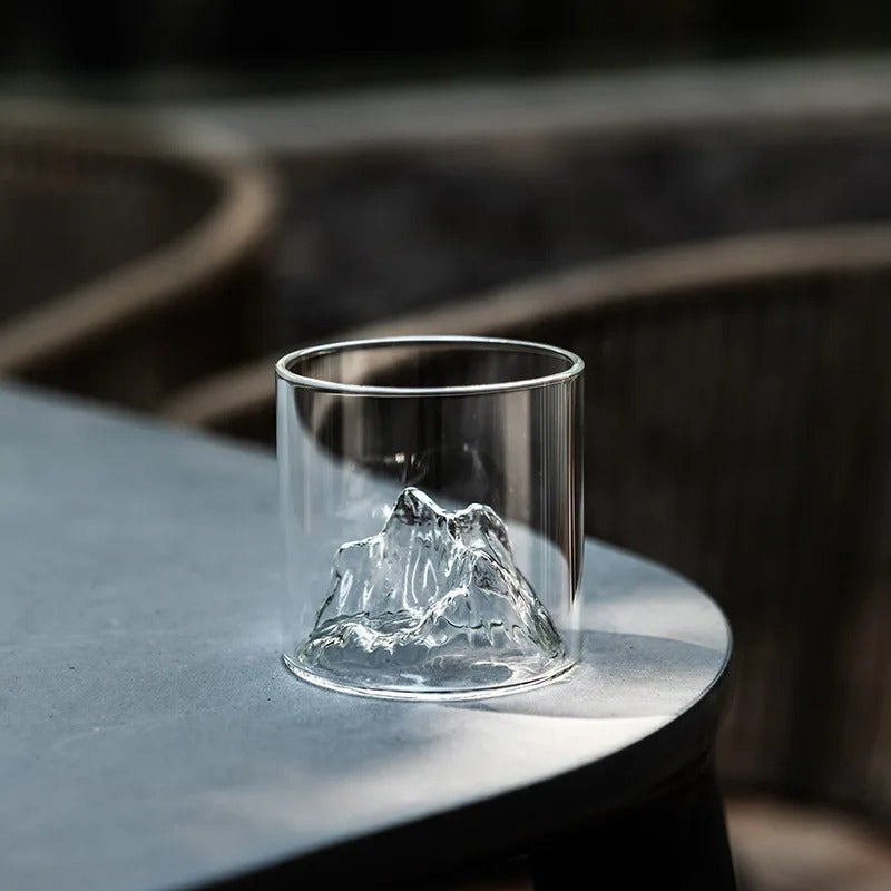 6 Tasses Japonaises Inspirées des Montagnes enneigées et des Icebergs 180 ml