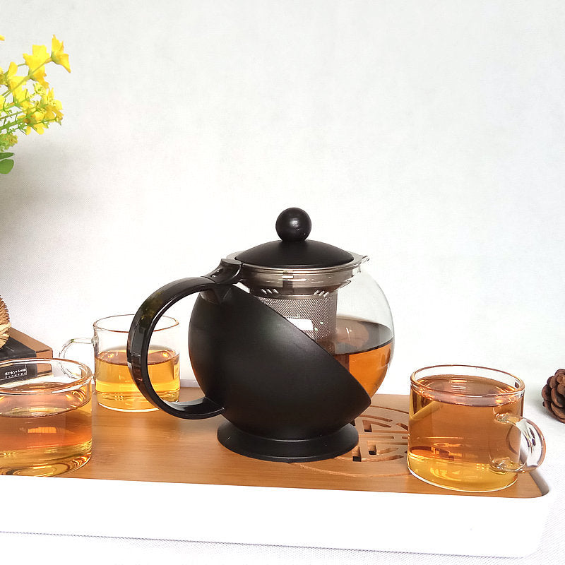 Théière en Verre avec infuseur – 500 ml – Noir