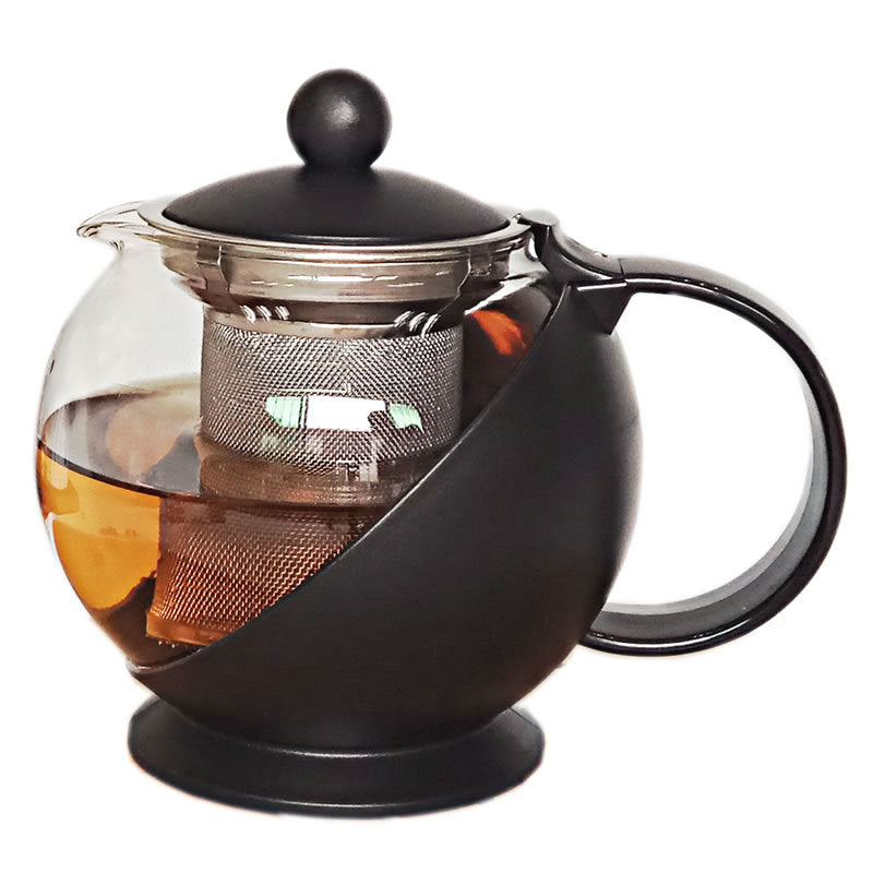 Théière en Verre avec infuseur – 500 ml – Noir