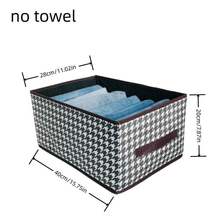 3 Boîte de rangement pour vêtements