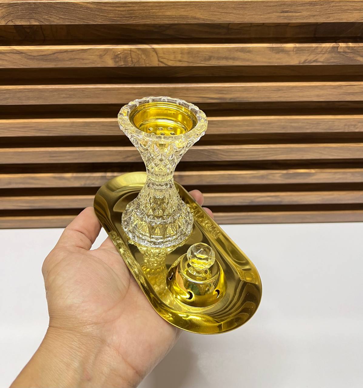 Brûleur d’Encens en Cristal – Élégance, Pureté et Sérénité