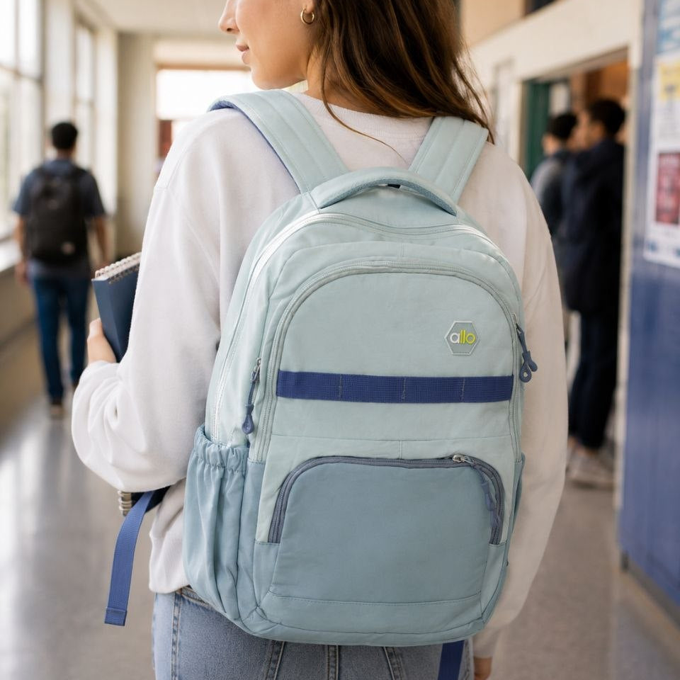 Sac à Dos Scolaire Allo Violet – Cartable Ergonomique Pastel à Compartiments