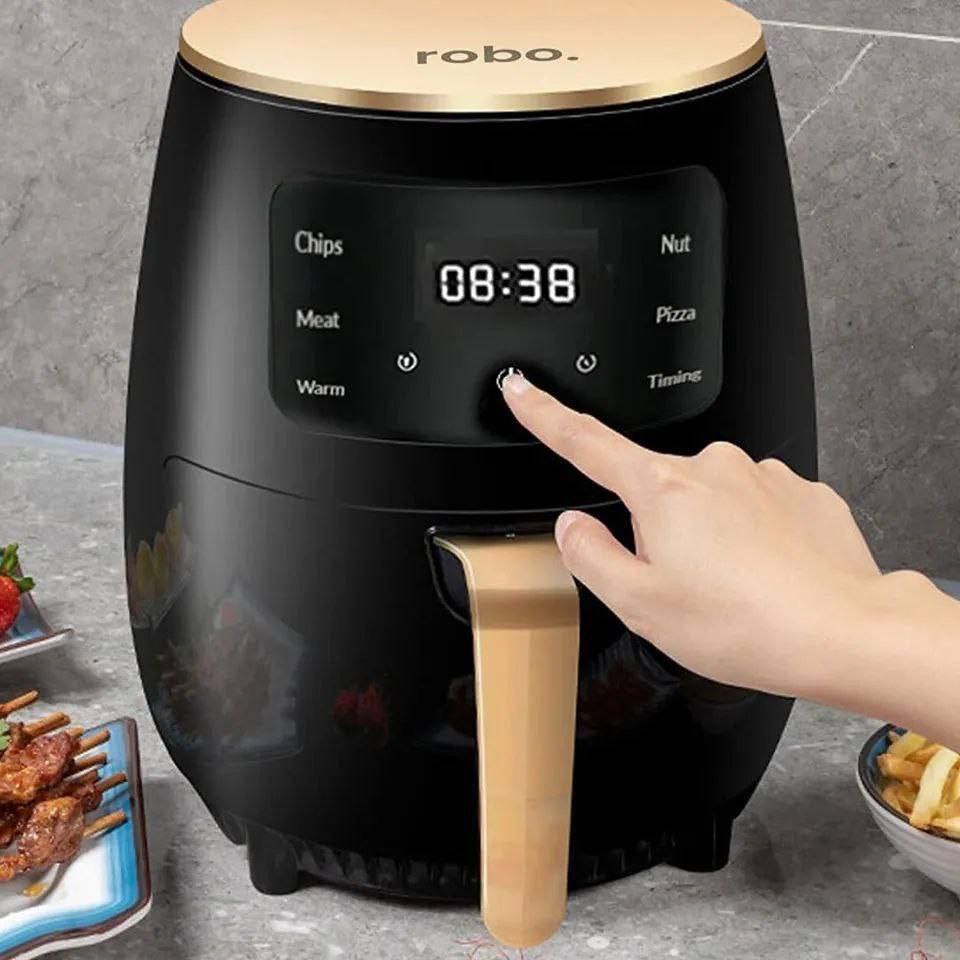 Four à air sans huile avec panier antiadhésif