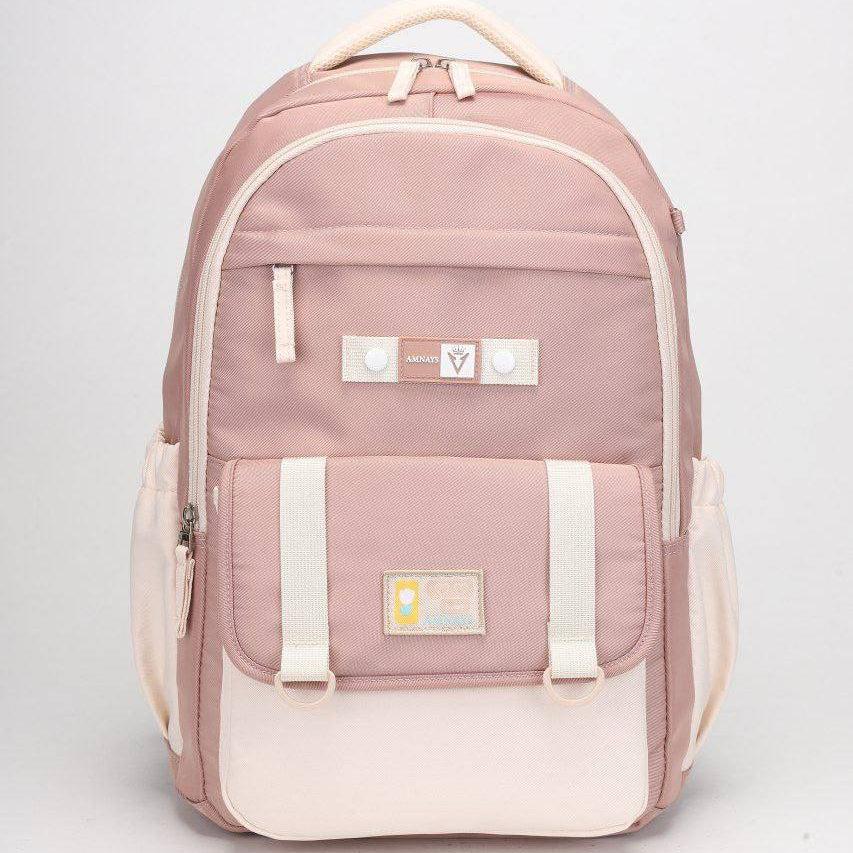 Sac à Dos AMNAYS Grande Capacité – Sac Scolaire Tendance et Multipoches