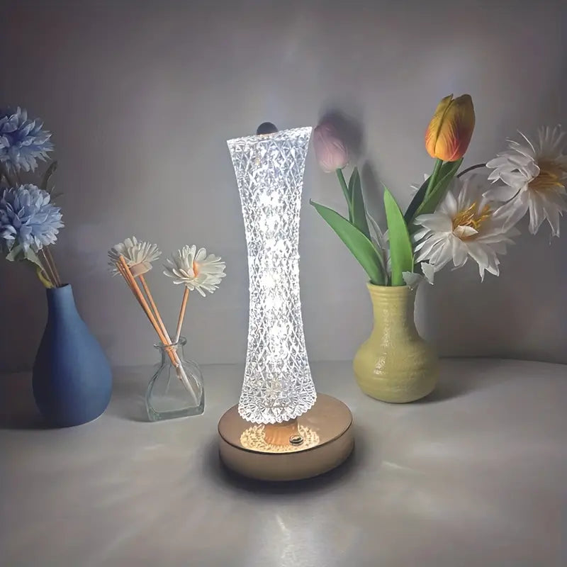 Lampe LED Tactile à Trois Sources de Lumière.