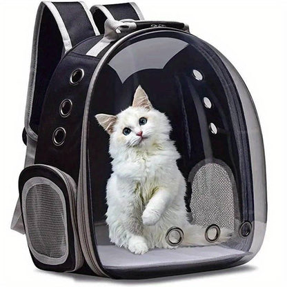 Sac à Dos de Voyage Respirant et Transparent pour Chat et Animal de Compagnie