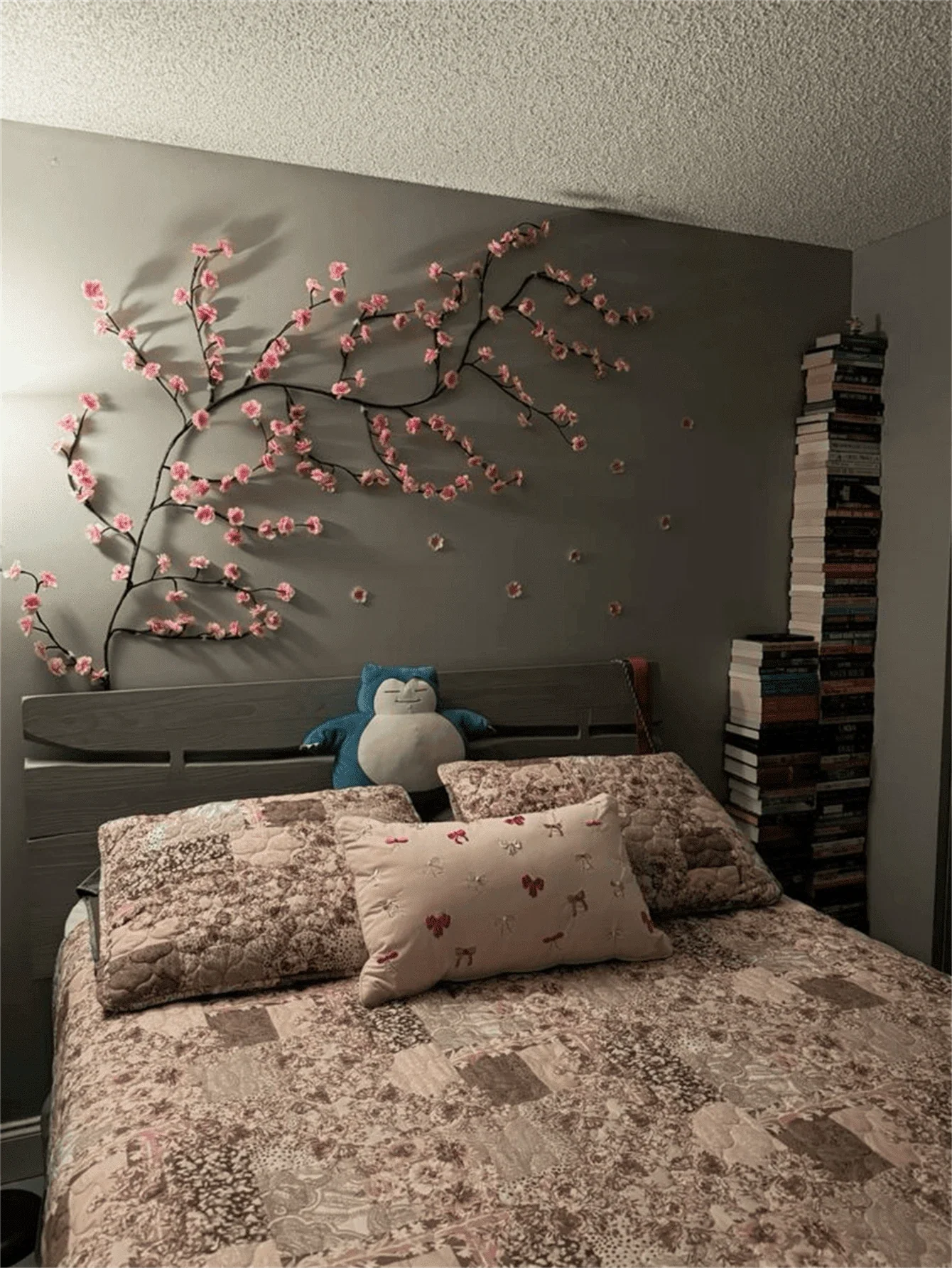 Lampe LED Branche Fleurie Murale Élégante