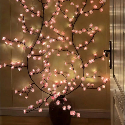 Lampe LED Branche Fleurie Murale Élégante