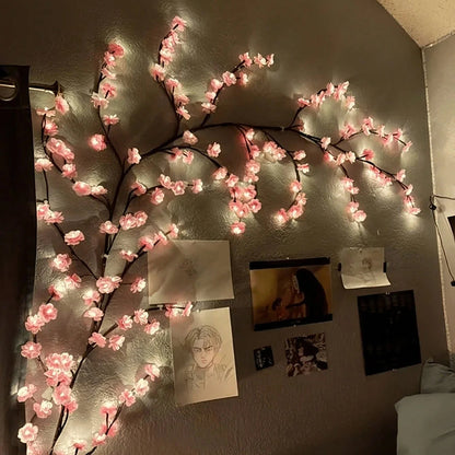 Lampe LED Branche Fleurie Murale Élégante