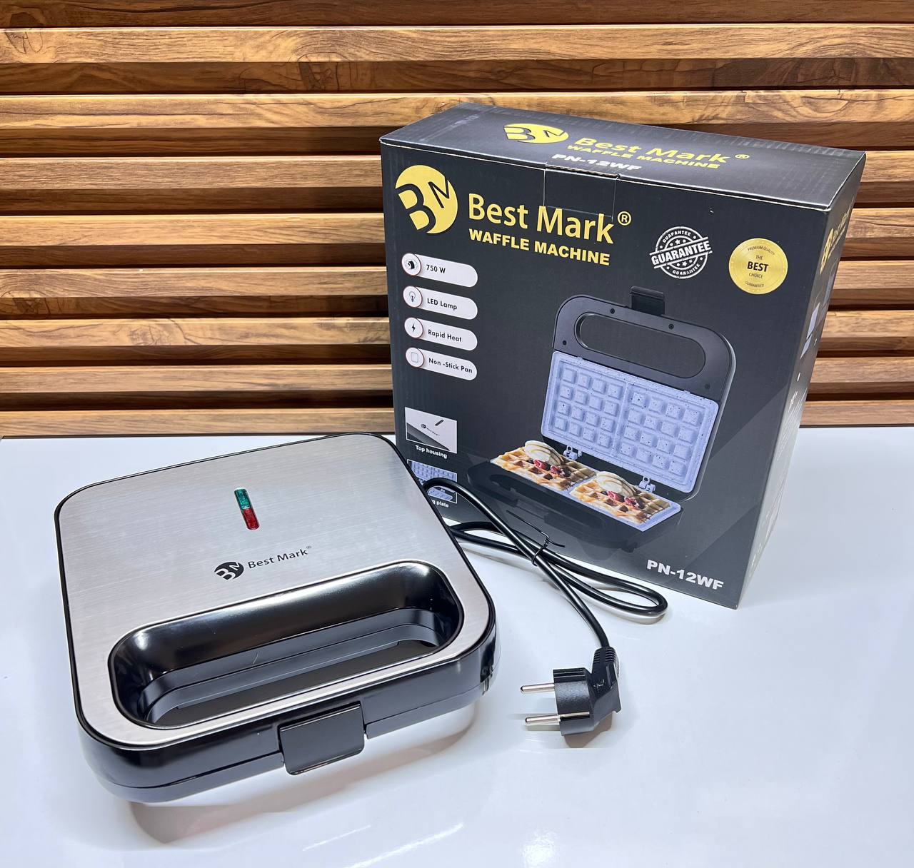 Gaufrier Antiadhésif 3 en 1 : La Magie du Petit-Déjeuner