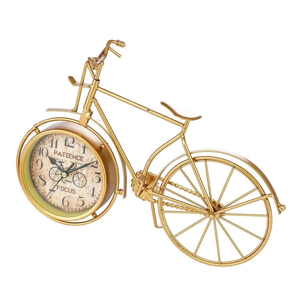 Horloge de Vélo Dorée