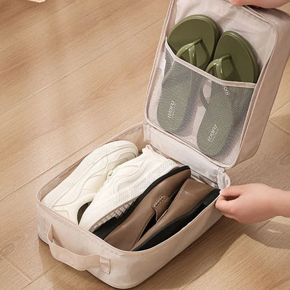 Sac à Chaussures de Voyage Portable – Rangement Multifonction