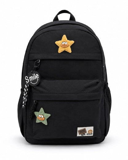 Sac à Dos Scolaire Tendance – Design Étoile & Grande Capacité
