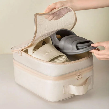 Sac à Chaussures de Voyage Portable – Rangement Multifonction