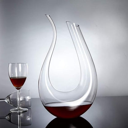 Carafe de Luxe en Verre Cristal Transparent