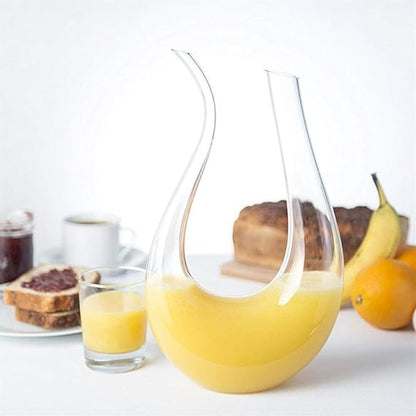 Carafe de Luxe en Verre Cristal Transparent