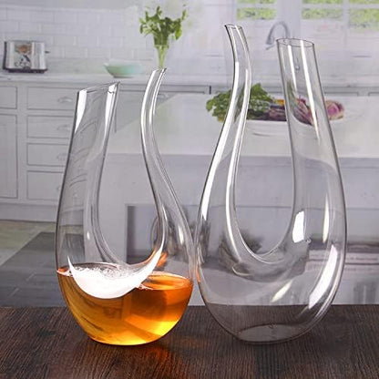 Carafe de Luxe en Verre Cristal Transparent