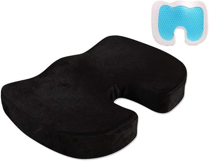 Coussin Orthopédique Premium en Gel et Mousse à Mémoire de Forme – Confort et Soulagement du Dos