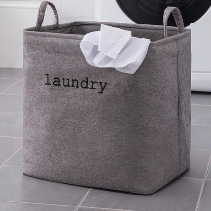 Panier Pliable de Luxe pour Linge de Salle de Bain