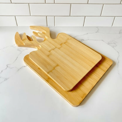 Planche à Découper en Bambou 2 piece