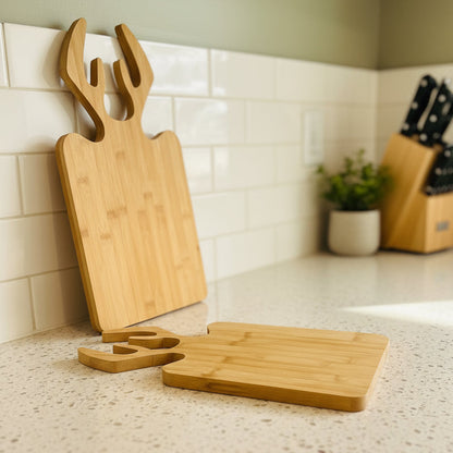 Planche à Découper en Bambou 2 piece