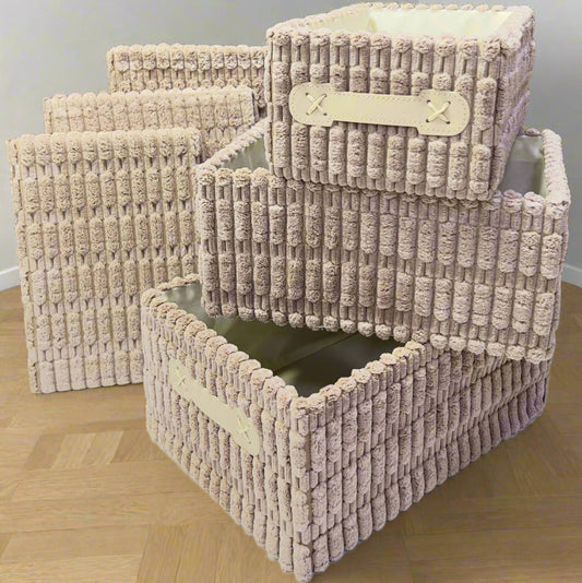 Apportez ordre et élégance à votre intérieur grâce au set de 3 boîtes de rangement