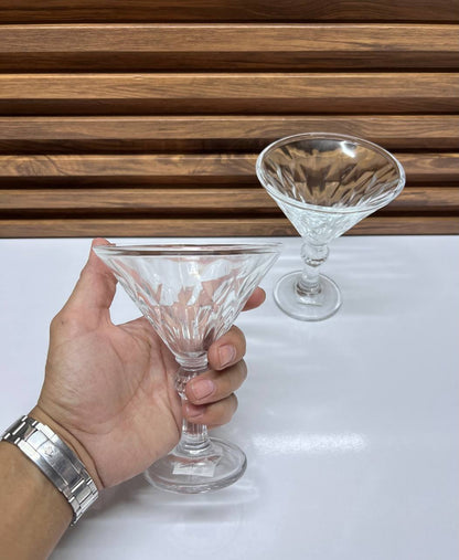 Le Service d'Exception : Verres à Cocktail Diamant