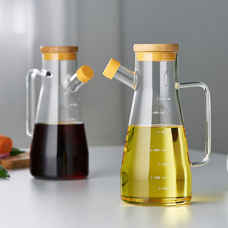 Bouteille Huile Verre