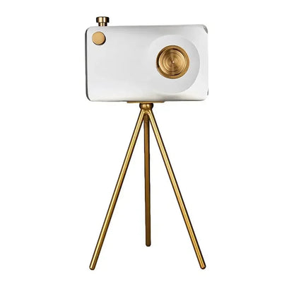 Caméra en Cristal – Ornement Déco Nordique Luxe pour Salon, Bureau ou Chambre