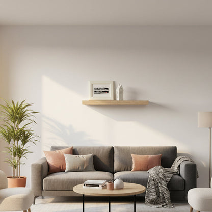 Étagère Murale Flottante Finition Chêne