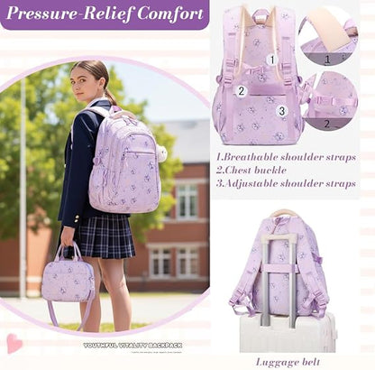 Sac à Dos Scolaire pour Enfants – Design Mignon & Plusieurs Couleurs