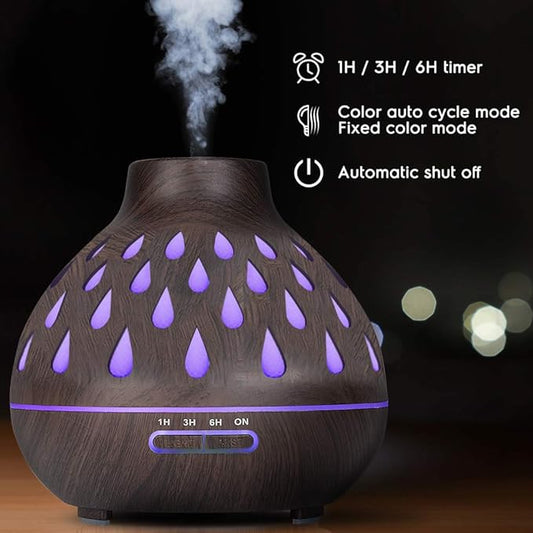 Diffuseur d'aromathérapie coloré pour une ambiance relaxante