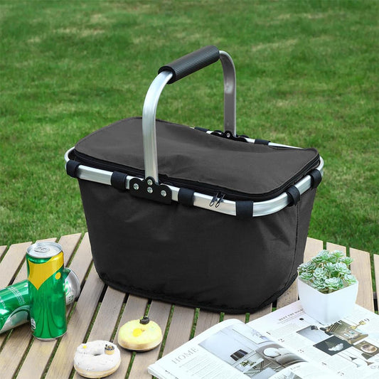 Panier de Pique-Nique Isotherme Pliable – Le Compagnon Idéal pour vos Sorties